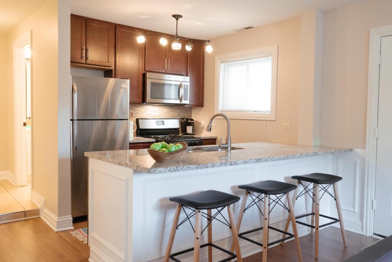 Cozy & Stylish 2Br Apt Near O'Hare Int'L Airport - Central Cozy Dunning 外观 照片